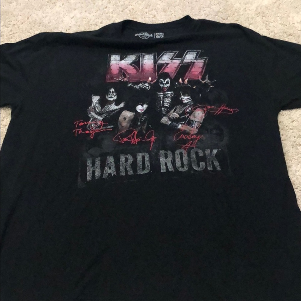 Original Hard Rock Kiss shirt